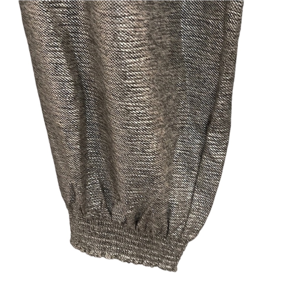 Anthropology Metallic Jogger Pants - Picture 5 of 8
